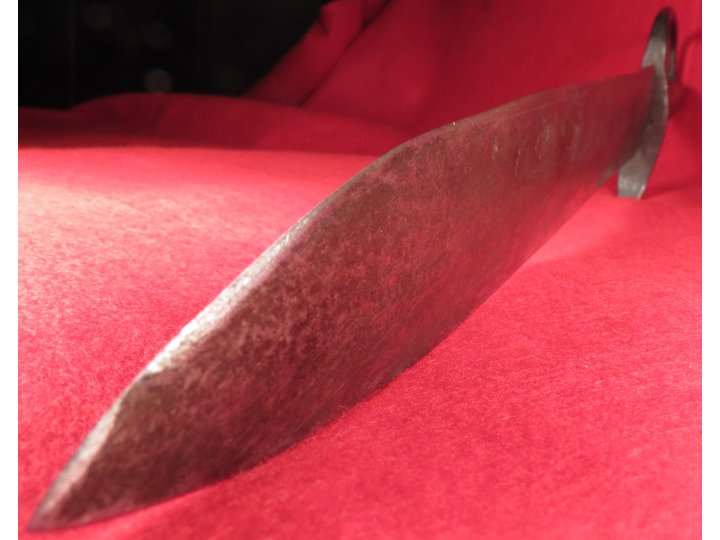 Confederate “D” Guard Bowie Knife with Scabbard